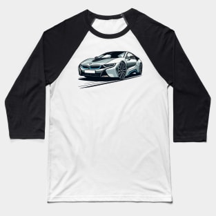 BMW i8 Baseball T-Shirt